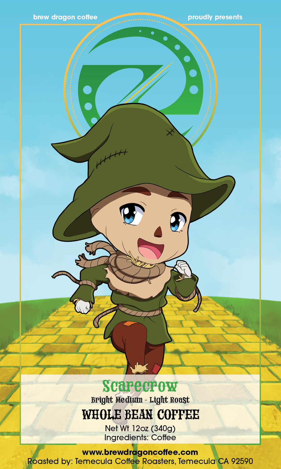 The Journey to Oz | Scarecrow | Bright Mediium-Light Roast