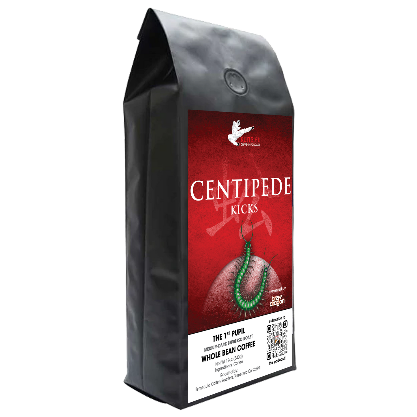 Centipede Kicks | The 1st Pupil | Medium-Dark Espresso Roast