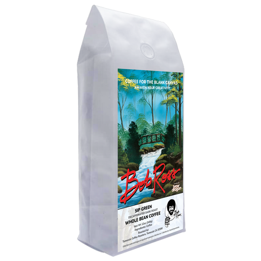 Bob Ross | Sip Green | Decaffeinated Dark Roast Espresso